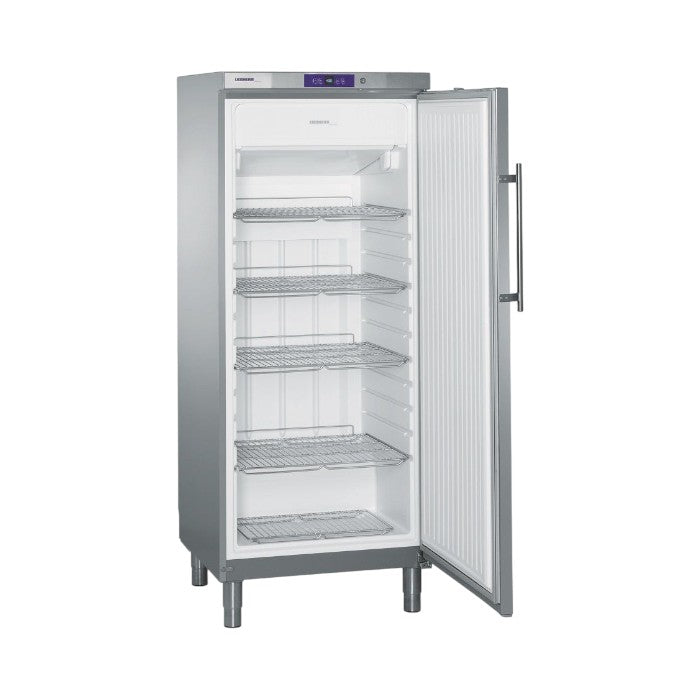 Liebherr GGv 5060 Single Door Upright Freezer, 486L, White, NoFrost, R290 Eco-Friendly Refrigerant
