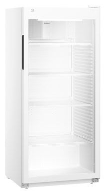 Liebherr MRFVC 5511 White Glass Single Door Display Fridge – 347L Net / 569L Gross Capacity, Forced Air Cooling, Adjustable Shelves