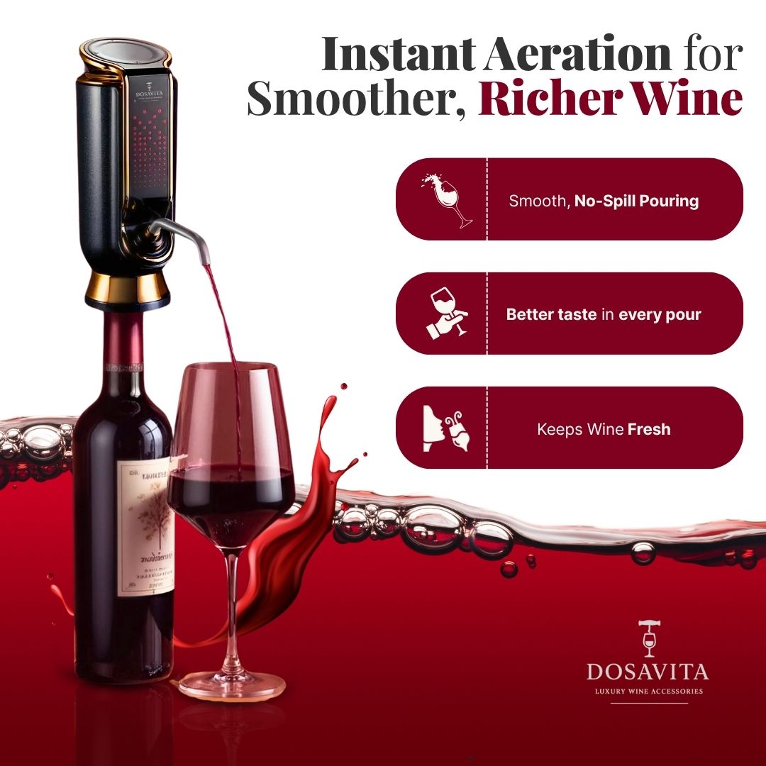 Premium Wine Aerator and Dispenser