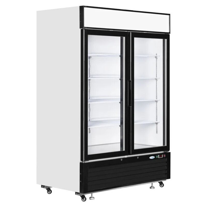 Tefcold LGC5000 Double Door Upright Gastronorm Fridge 940L Stainless Steel