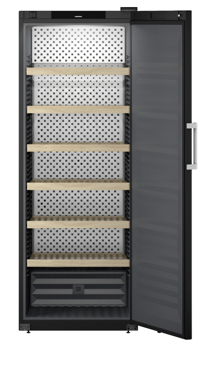 Liebherr WSbli 7731 Upright Wine Storage Cabinet – 324 Bottle Capacity, Precision Temperature Control, Black Finish