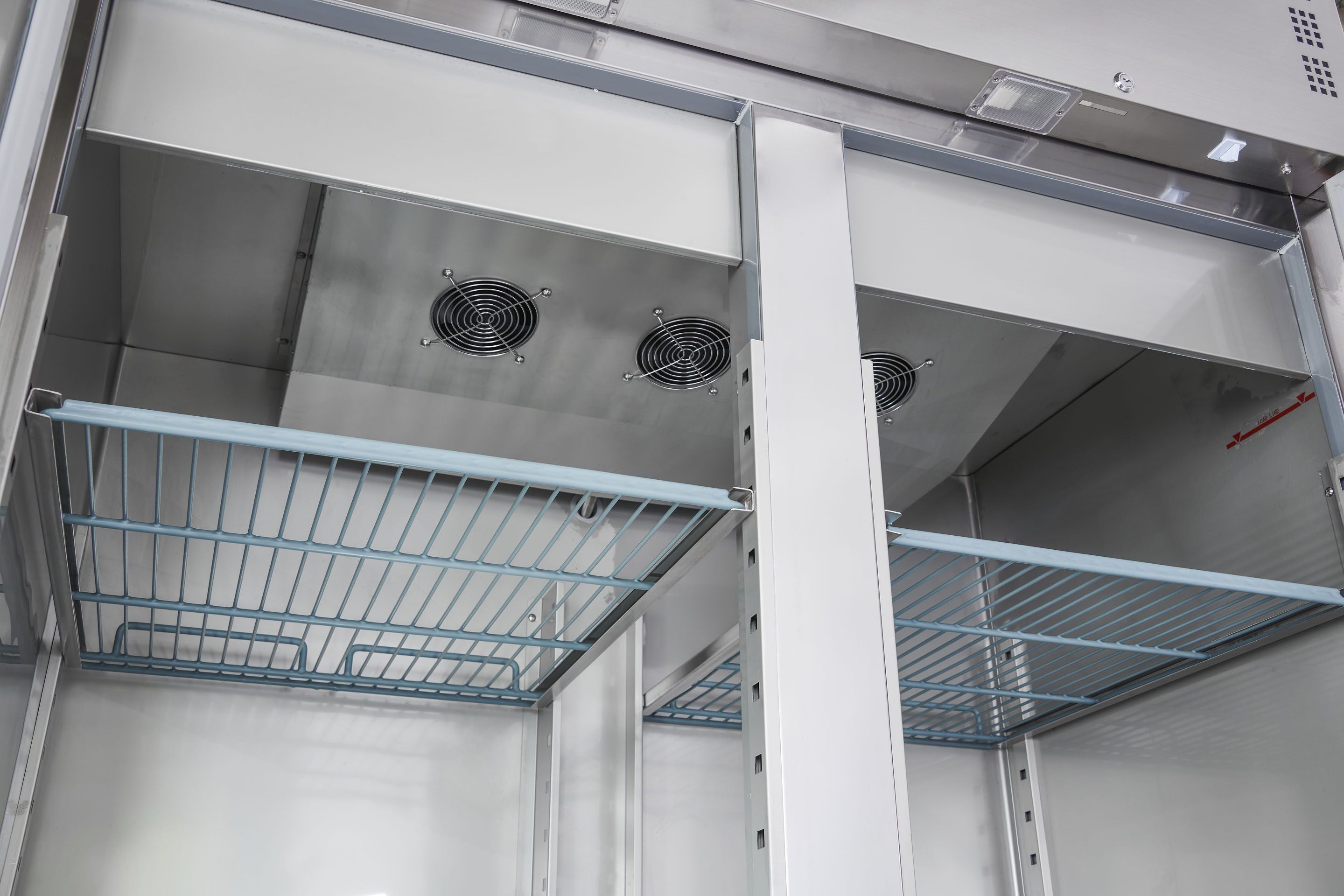 Sterling Pro Cobus SPF212NV Commercial Double Door Gastronorm Freezer – 1200L Stainless Steel Catering Freezer