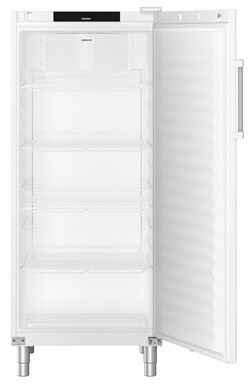 Liebherr FRFVG 5501 Single Door Commercial Refrigerator, 571L Capacity, Forced Air Cooling, White Finish