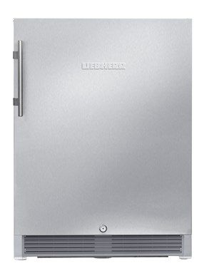 Liebherr OKES 1750 Stainless Steel Outdoor Undercounter Refrigerator, 109 Litres, Digital Temperature Control, Lockable Door