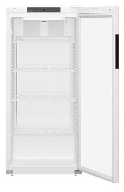 Liebherr MRFVC 5511 White Glass Single Door Display Fridge – 347L Net / 569L Gross Capacity, Forced Air Cooling, Adjustable Shelves