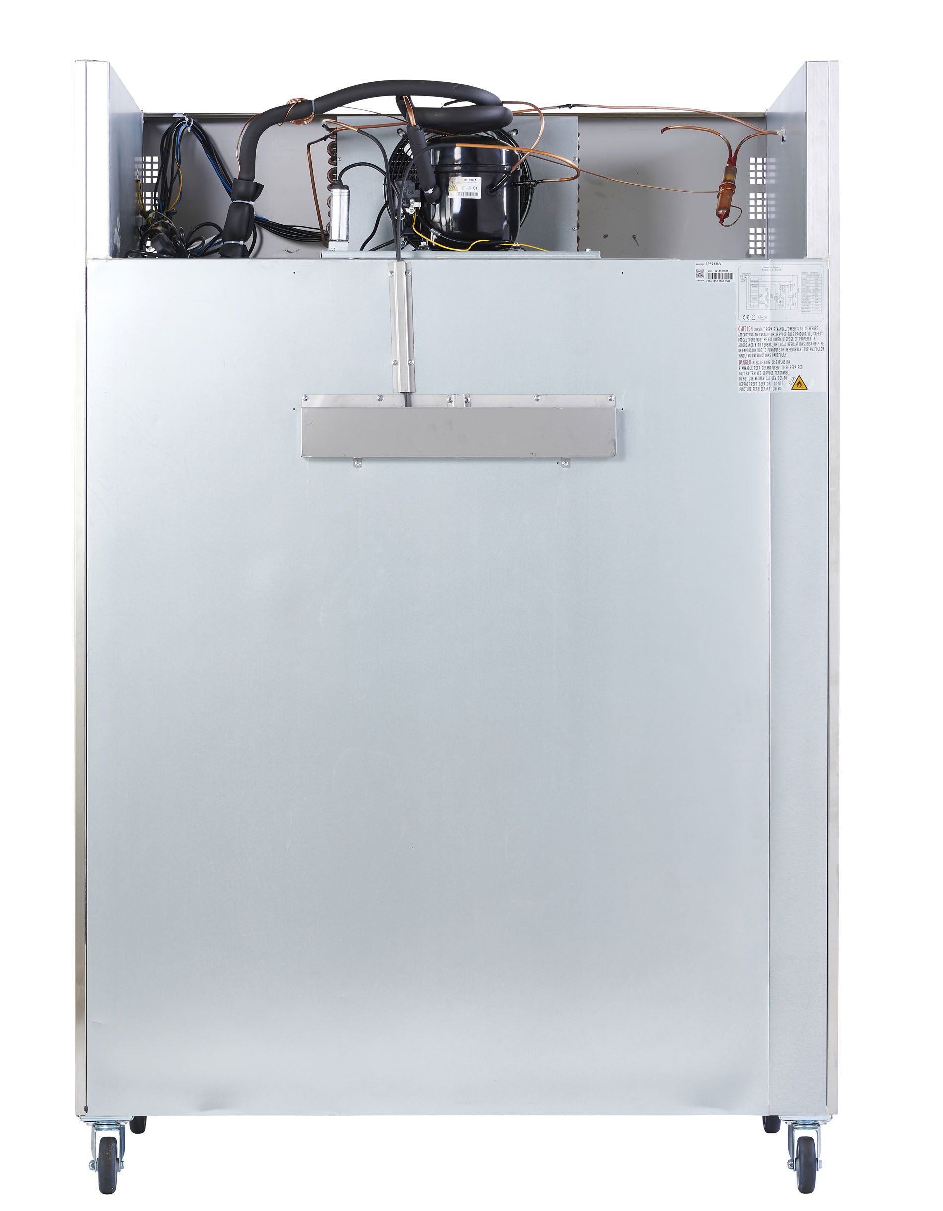 Sterling Pro Cobus SPR212PV Double Door Gastronorm Refrigerator, 1200L Stainless Steel, R290 Ventilated Cooling, Automatic Defrost, Adjustable Shelves