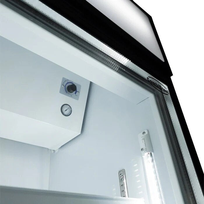 Combisteel Triple Glass Door Display Fridge Merchandiser, 1065L, White