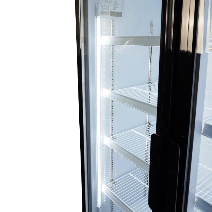 Combisteel Triple Glass Door Display Fridge Merchandiser, 1065L, White