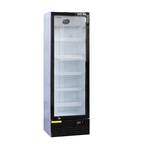 Blizzard BC350 Single Glass Door Merchandiser 350L | White, LED Lighting & Ventilated Cooling