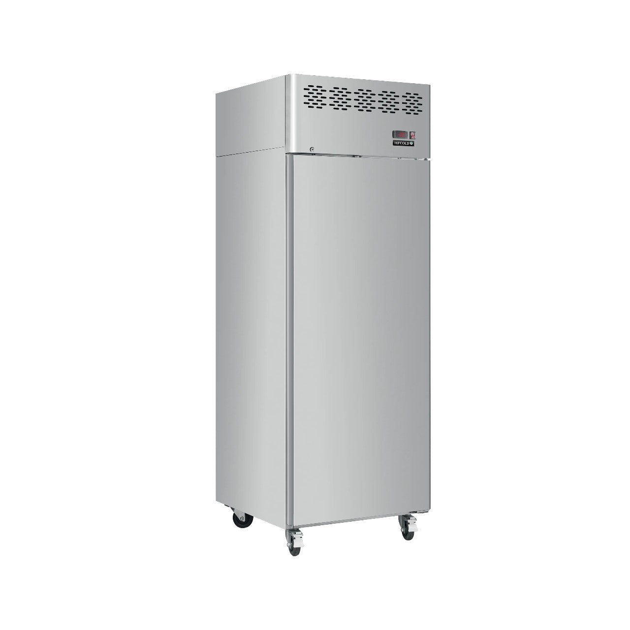CAF410 Commercial Upright Freezer – 410L Stainless Steel Solid Door Catering Freezer, -22°C to -17°C, Fan Assisted Cooling, Digital Controller, 220-240V
