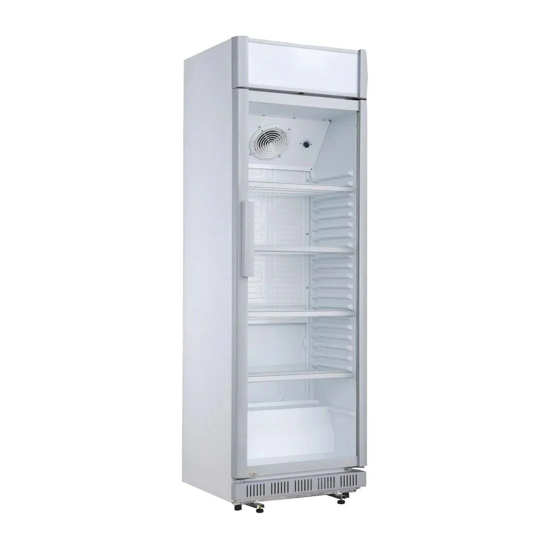 Polar C-Series Upright Display Cooler with Light Box 346L – CC064, White, 220-240V