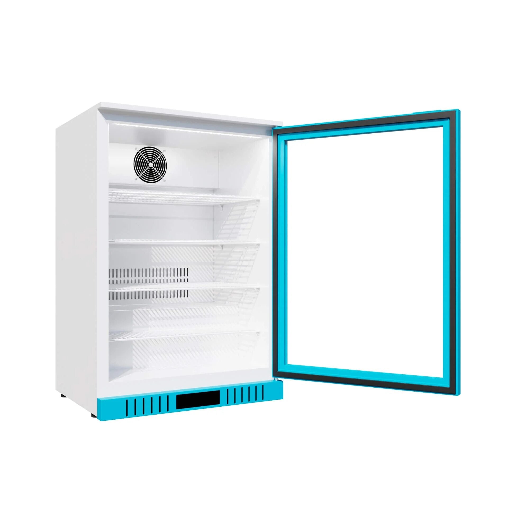 Empire Medical Fridge Single Door 127L – Hinged Door, 4 Adjustable Shelves, Pharmacy / Medical / Veterinary Refrigerator | CL-130H-M