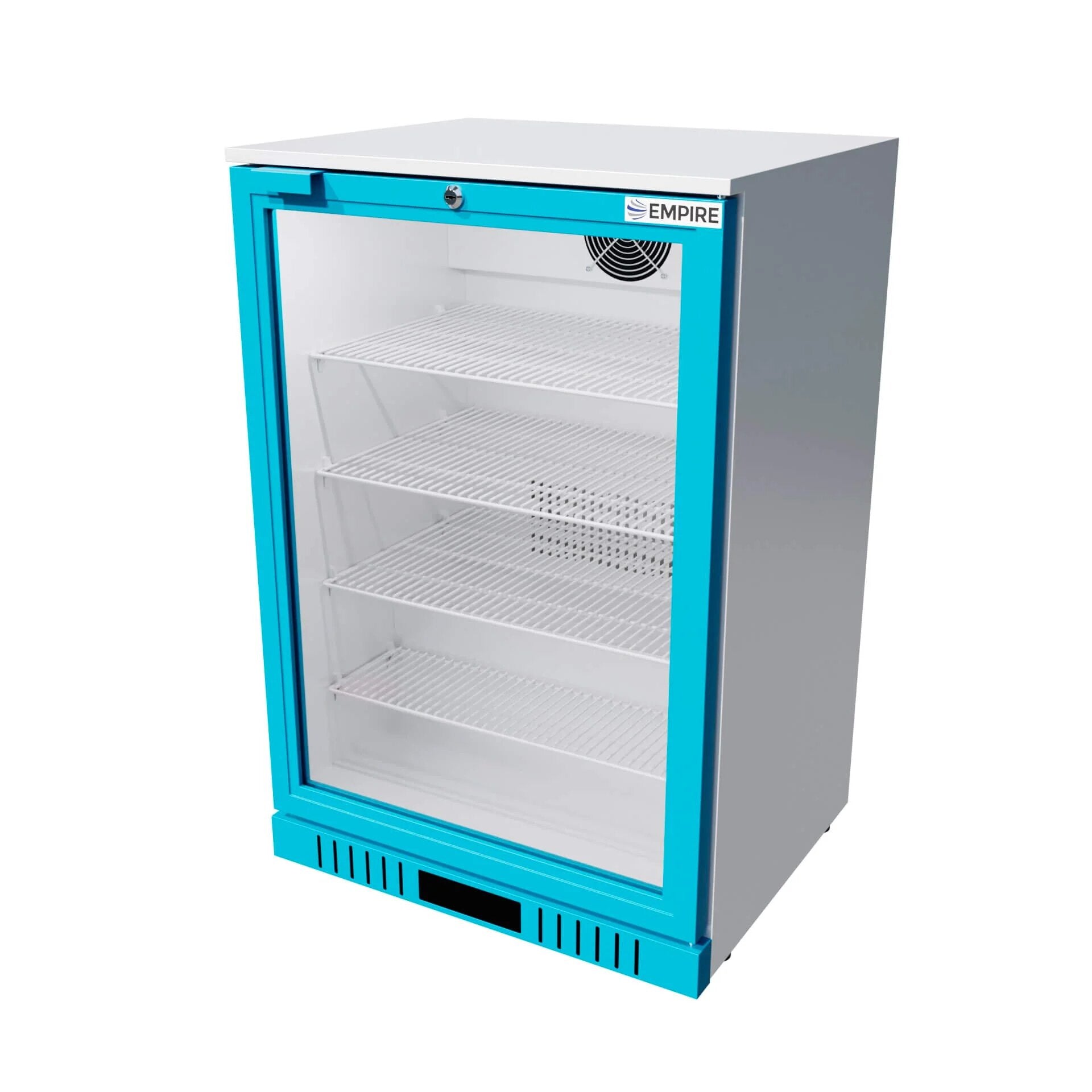 Empire Medical Fridge Single Door 127L – Hinged Door, 4 Adjustable Shelves, Pharmacy / Medical / Veterinary Refrigerator | CL-130H-M