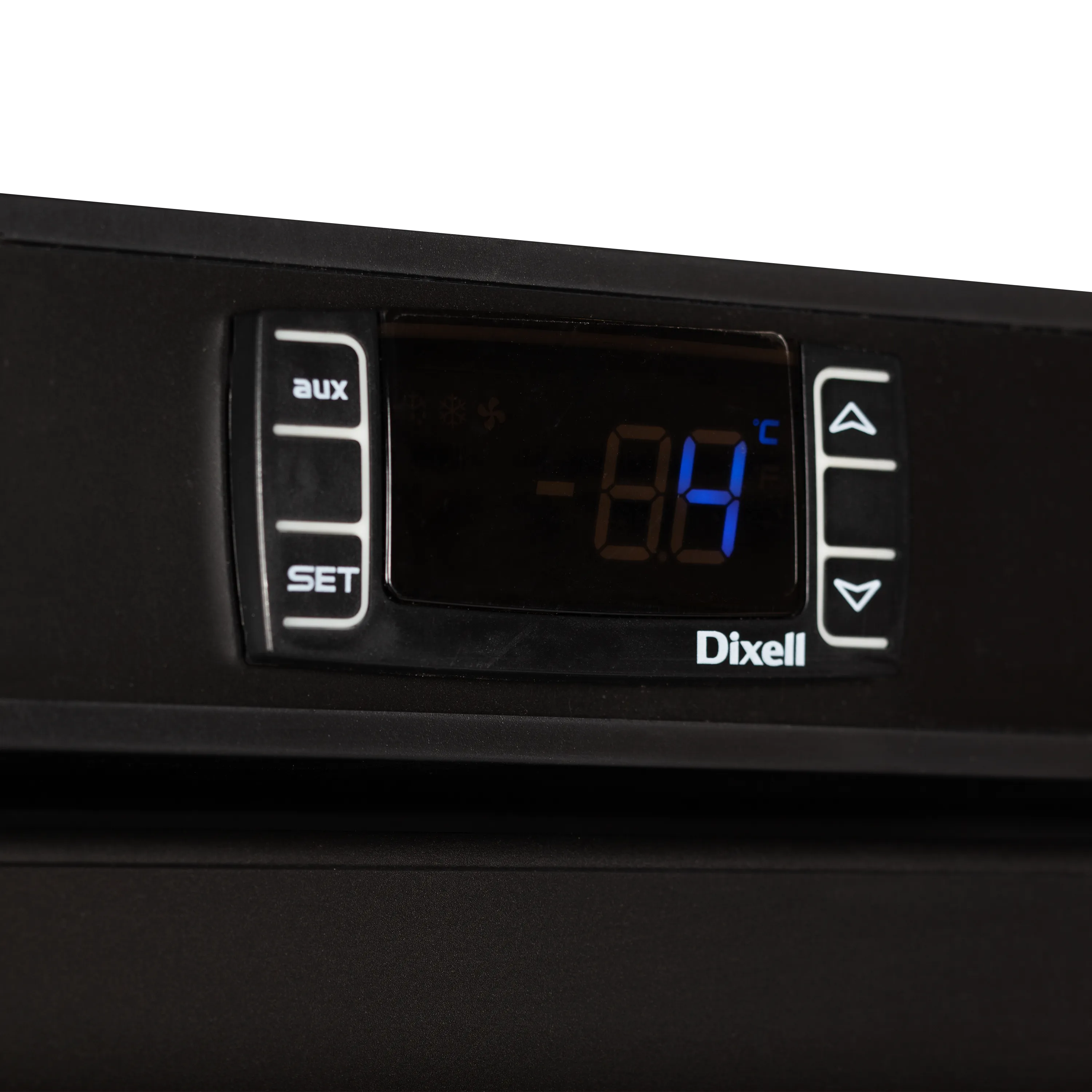 Glass Door Merchandiser UR400G – 1 Hinged Door, Fan Assisted Cooling, LED Display, 350L Capacity – Black