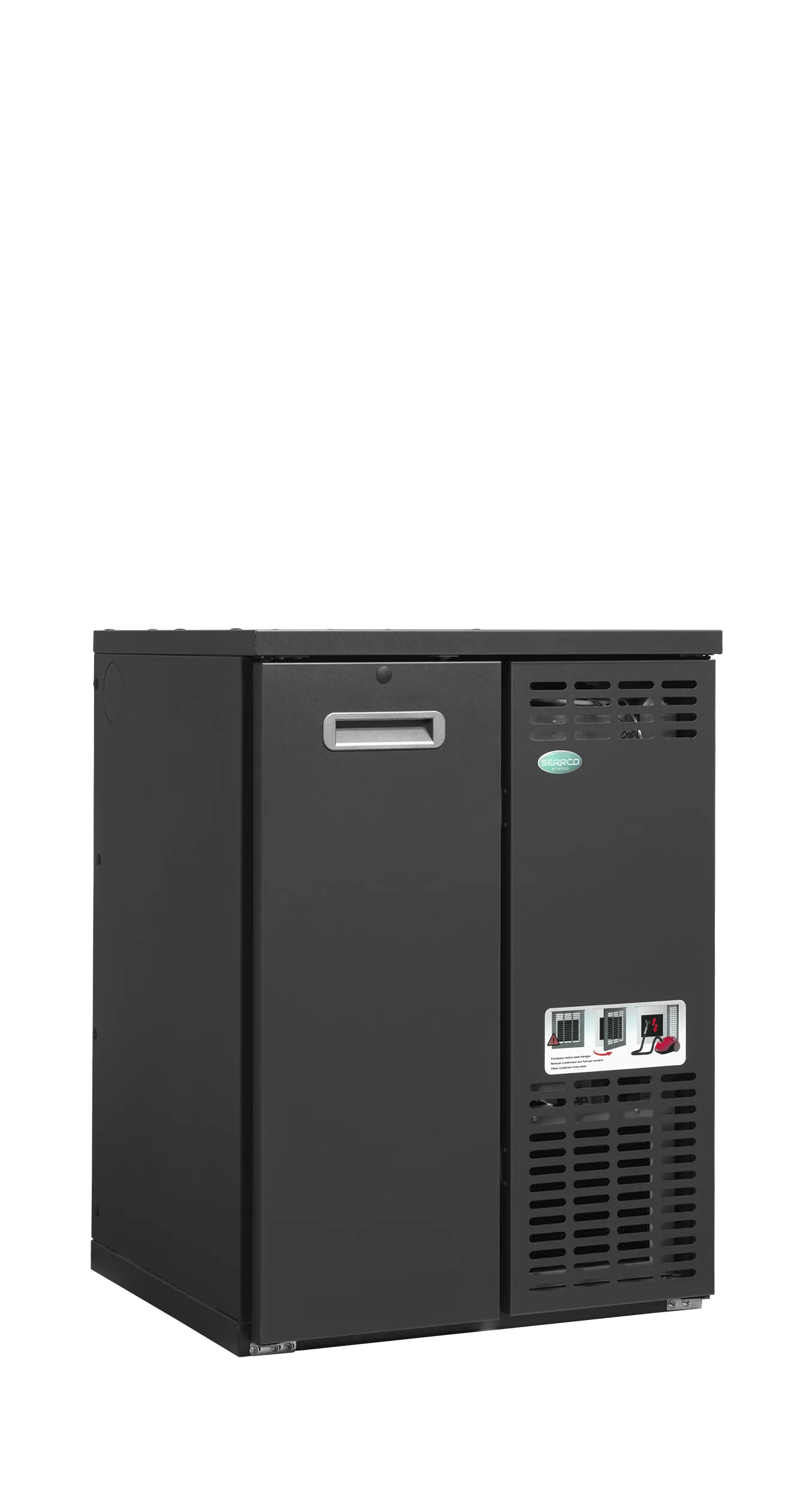 Serrco SFK-2E+ High-End Keg Cooler with Right-Side Machine Unit – 2 x 20L Kegs, Ventilated Cooling, R290