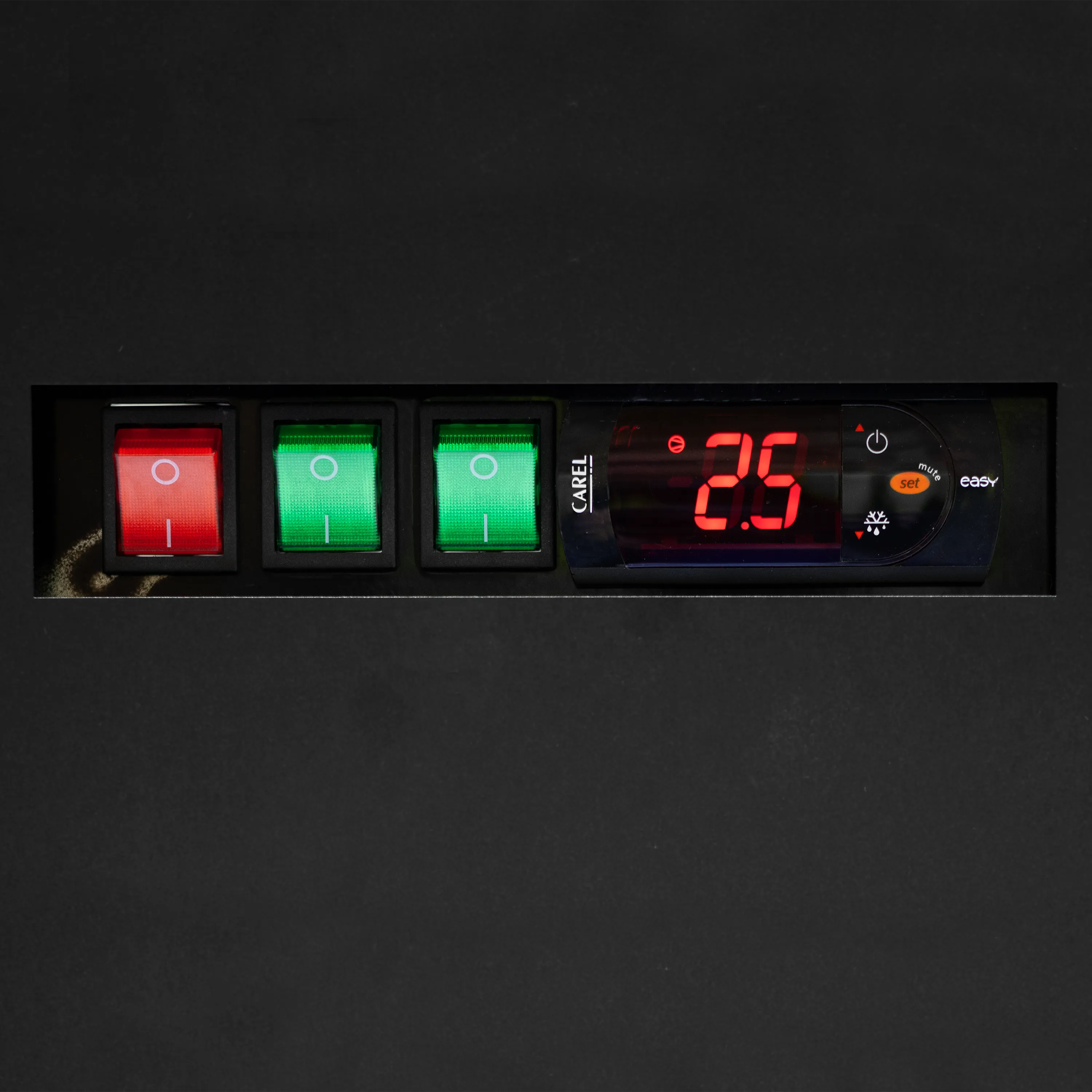 PC1250B Black Multideck Display Fridge with Hinged Glass Doors – Ventilated Cooling, LED Shelves, Energy Class B