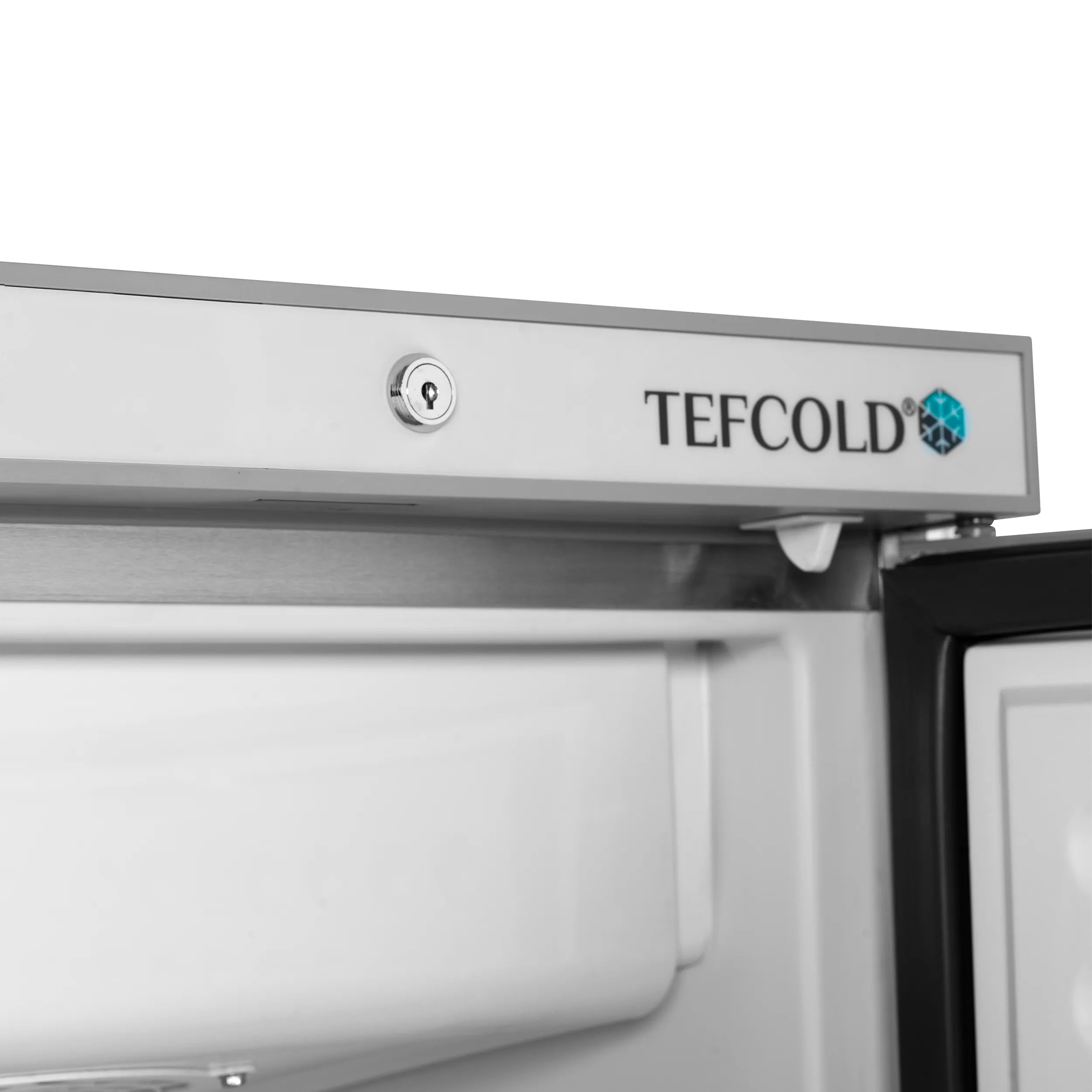 Upright Freezer UF400S – 400L Stainless Steel Solid Door Freezer with Electronic Thermostat, Fixed Shelves, Lock, and Digital Temperature Display