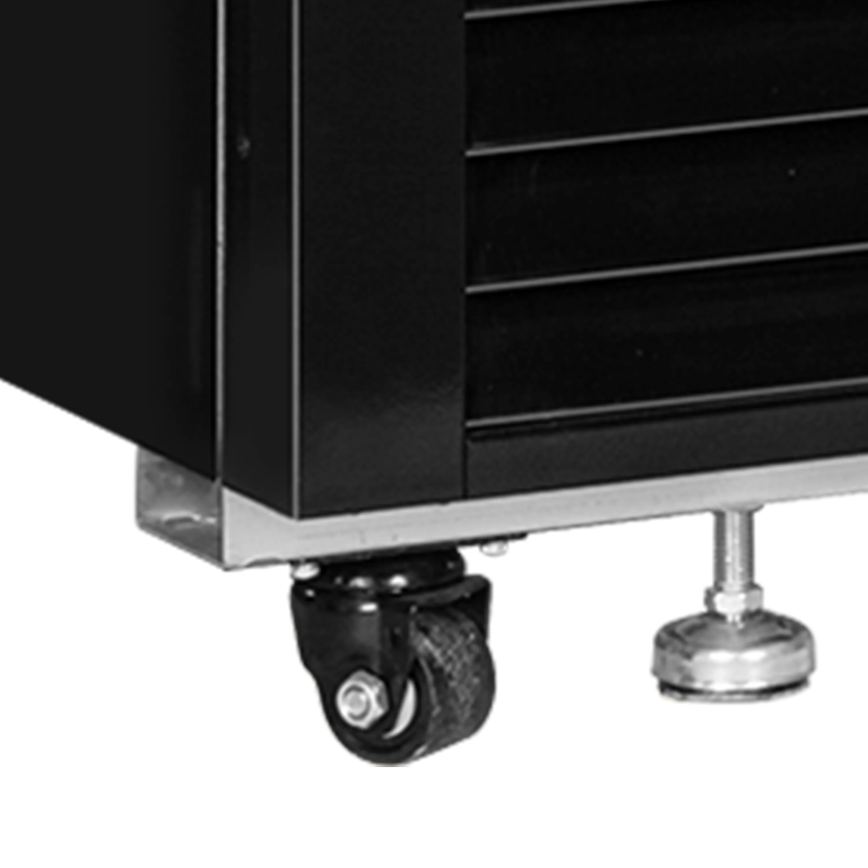 TEFCOLD LGF7500 Black Glass Door Display Freezer – 3 Hinged Doors, LED Lighting, Fan-Assisted Cooling, Heated Glass, 1436L Net Capacity