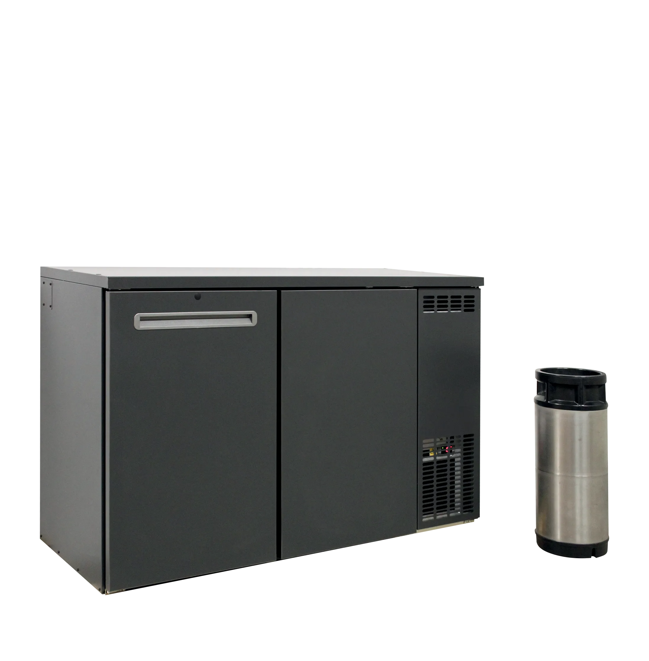 High-End Keg Cooler with Right-Side Machine Unit – SFK-8E+ Ventilated Beer Keg Refrigerator