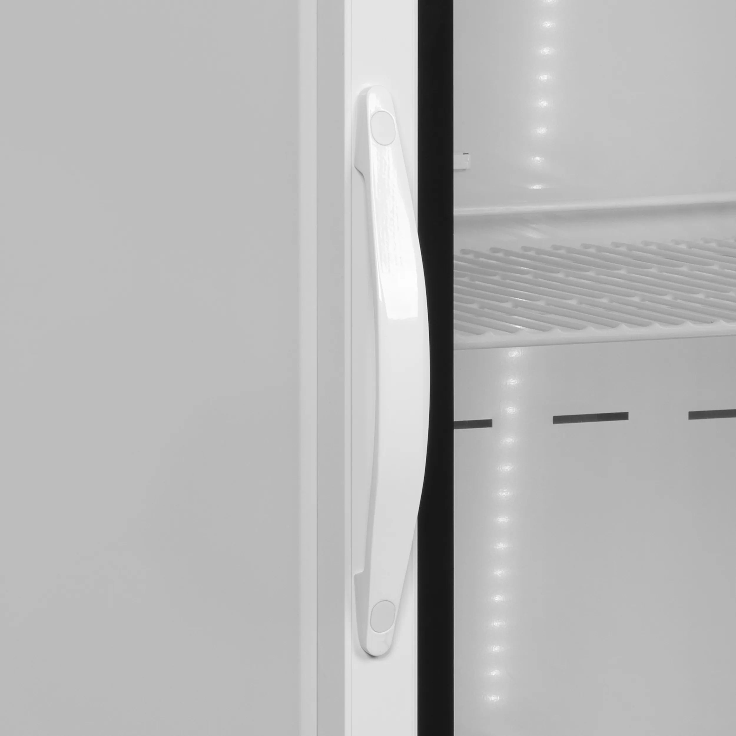 TEFCOLD UF400VGW Glass Door Display Freezer – 400L Ventilated Cooling, Heated Glass, LED Lighting