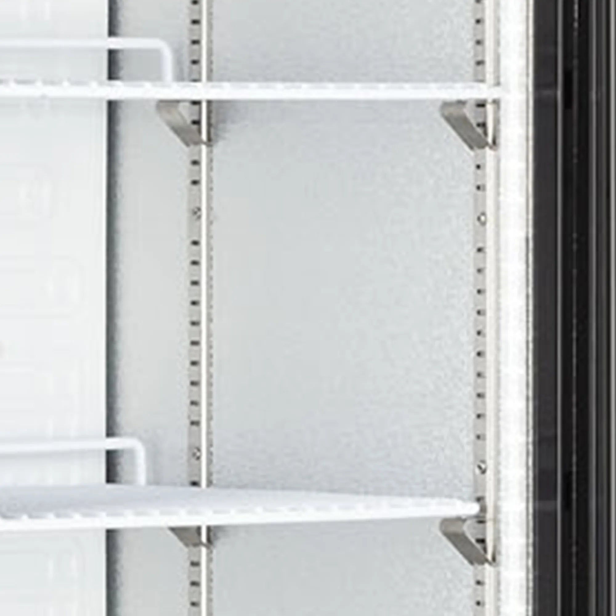 EM300 Upright Back Bar Cooler – Single Glass Door, Fan Assisted Cooling, LED Display Lighting, Black Finish