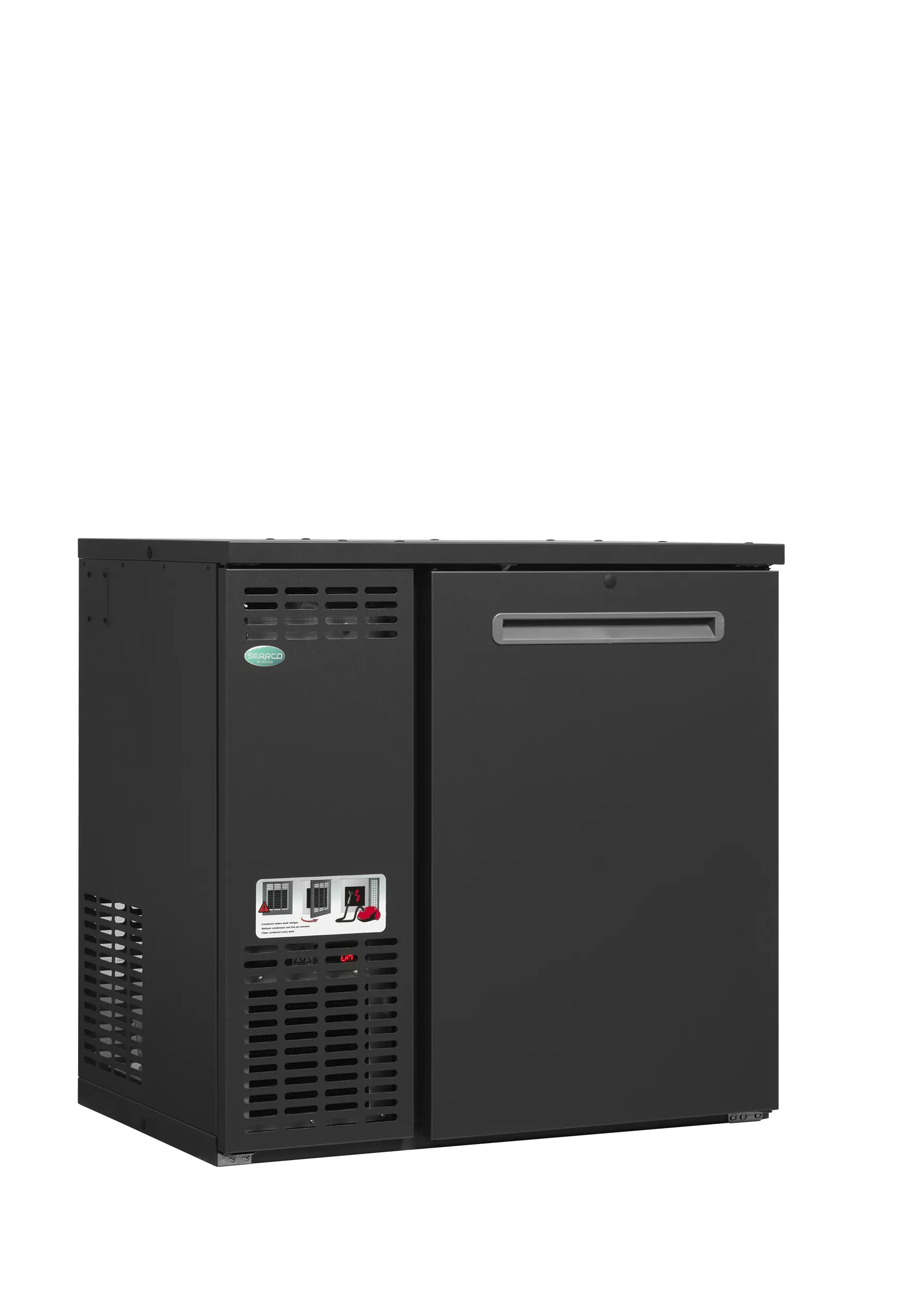 Serrco SFK-4E+ High-End Keg Cooler with Right-Side Cooling Unit | 4 × 20L or 1 × 50L KEG Capacity | Ventilated Commercial Beer Cooler