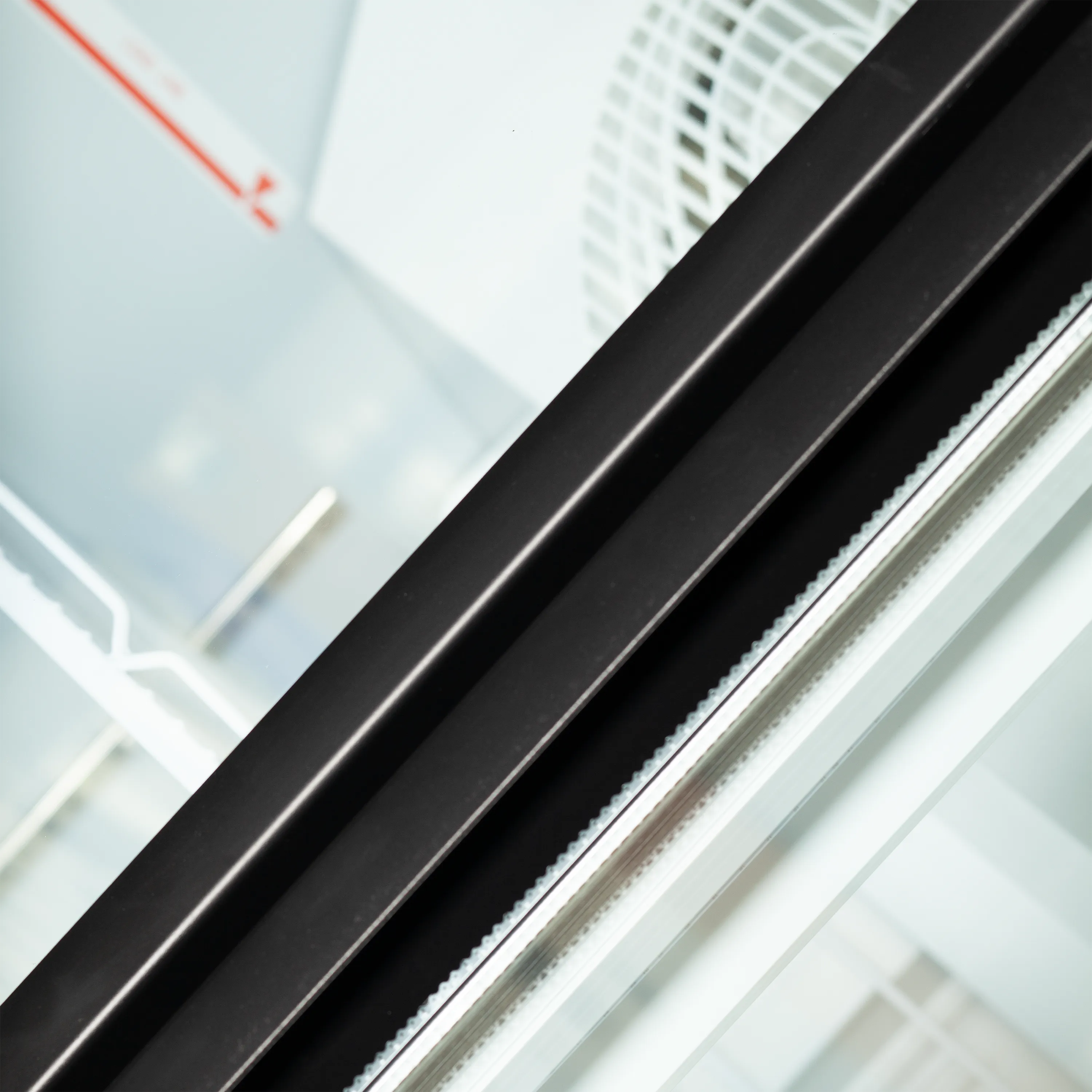 Atom Maxi F2DB Double Glass Door Display Freezer – 1006L Commercial Upright Frozen Food Merchandiser, Black, Ventilated Cooling, LED Lighting, -18 to -22°C