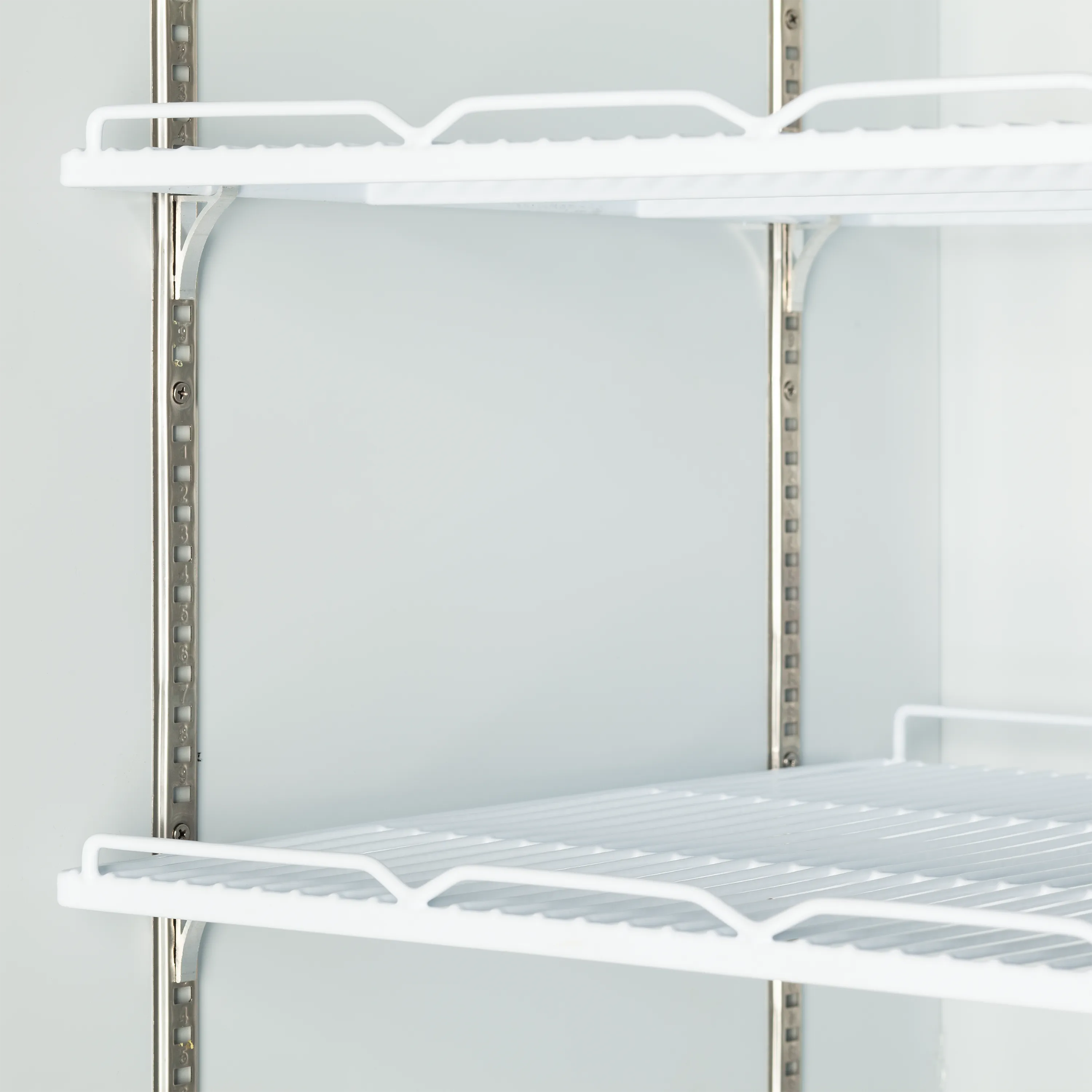 Glass Door Merchandiser Atom Maxi C2DB – Double Door Commercial Display Fridge, Black, Ventilated Cooling