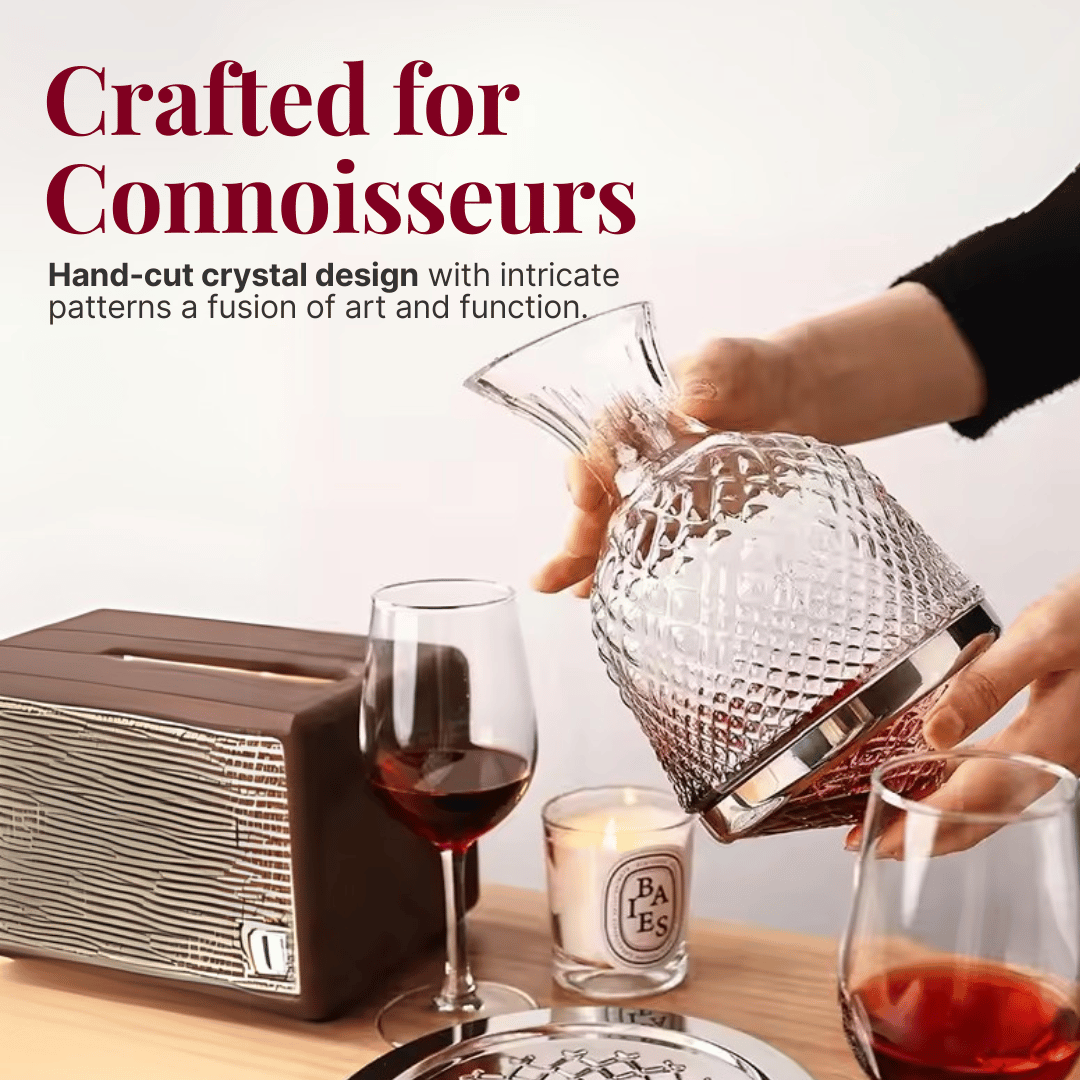 Dosavita Rotating Wine Decanter