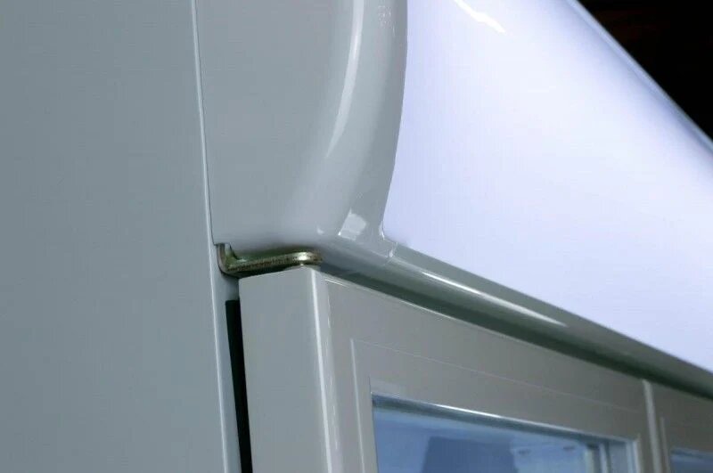 Prodis XD1201 Double Door Tall Shop Display Fridge 1200L White