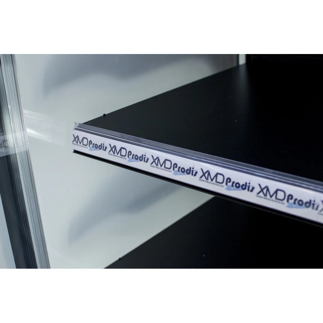 Prodis XMD1250 Panoramic Frameless Glass Door Multideck Black