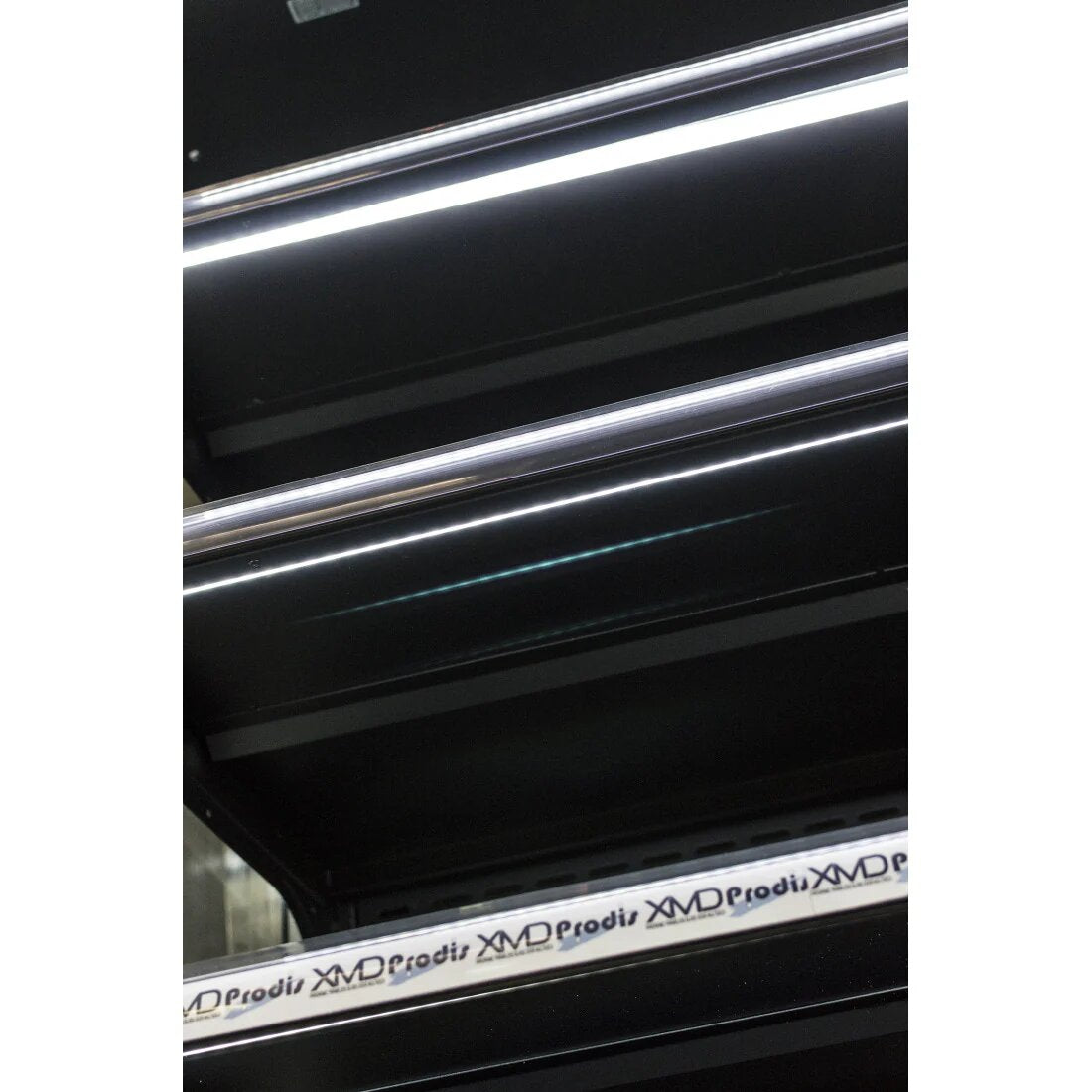 Prodis XMD1250 Panoramic Frameless Glass Door Multideck Black