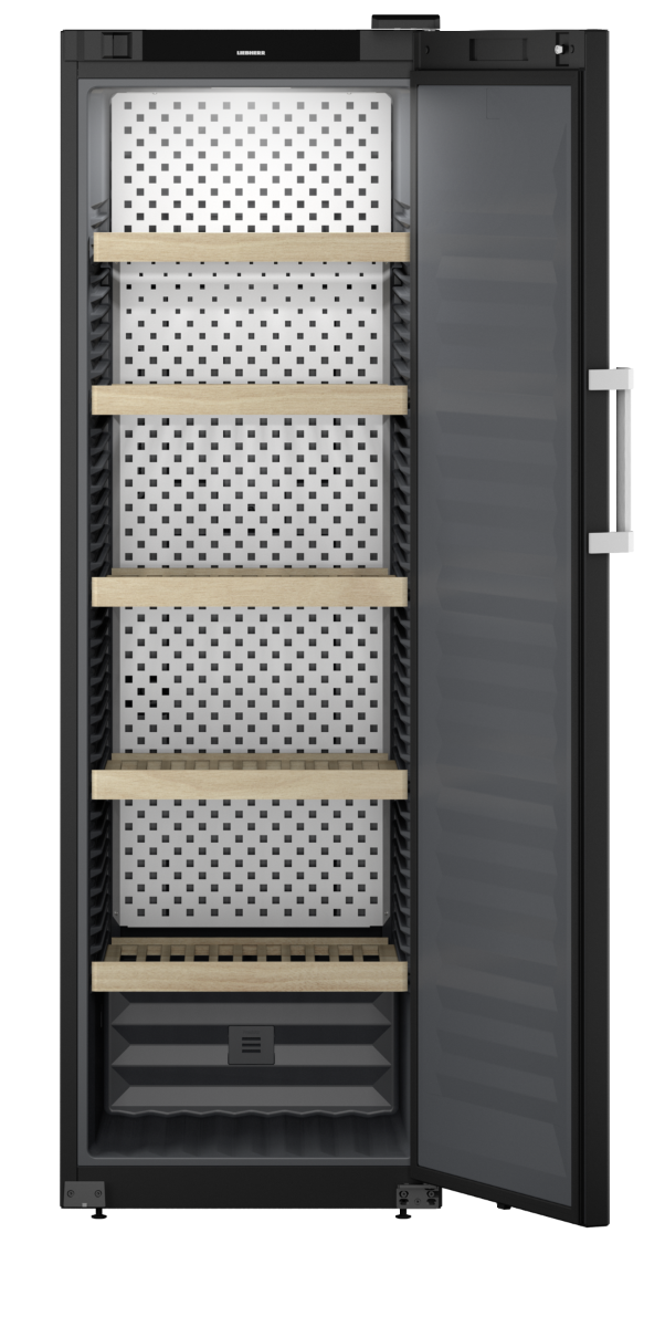 Liebherr WSbli 5231 Upright Wine Fridge, 229 Bottle Capacity, Black, +5°C to +20°C