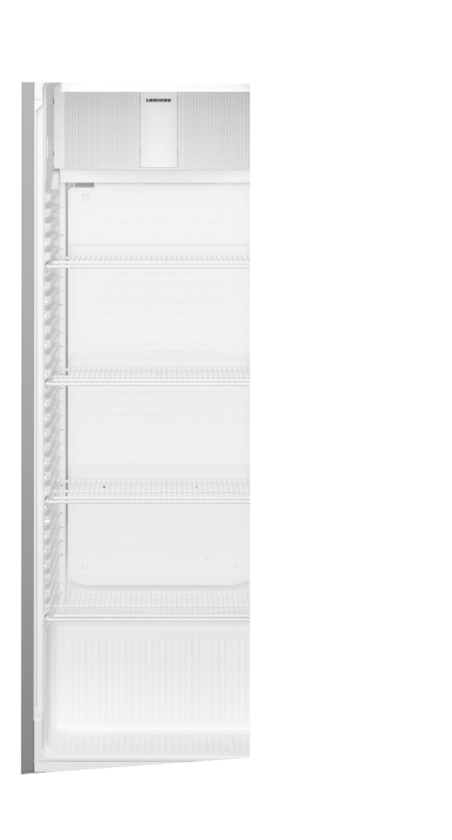Liebherr MRFvd 3501 Single Door Upright Forced-Air Refrigerator, 327L, Grey, Digital Temperature Display, Lockable