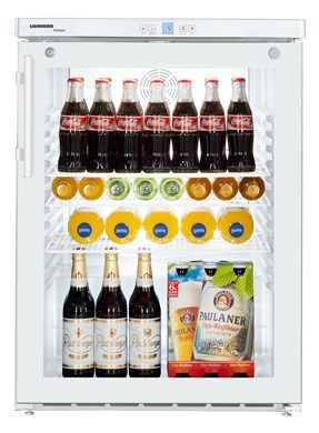 Liebherr FKUv1613 Single Door Undercounter White Fridge, 141 Litres, Digital Display, Forced-Air Cooling