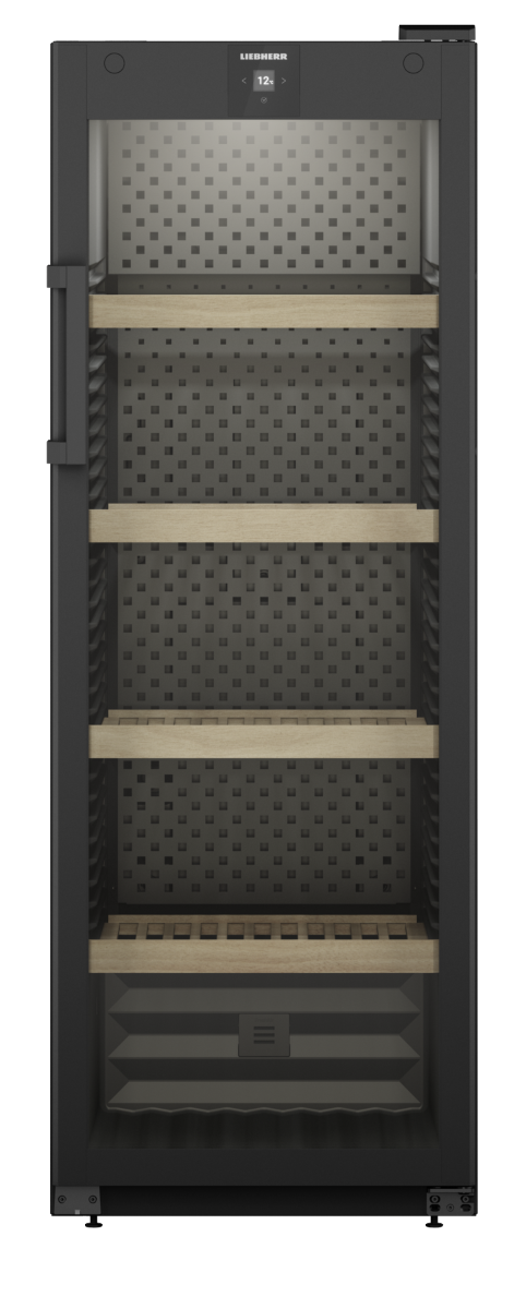 Liebherr WPBL5001 GrandCru Wine Storage Fridge – 196 Bottle Capacity, Single Temperature, Beech Wood Shelves, UVProtect Glass, SmartDevice-Ready