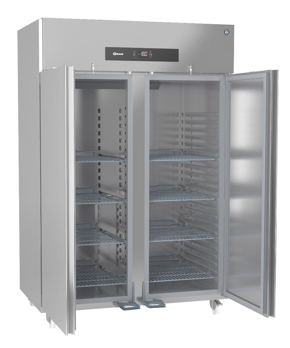 Hoshizaki Premier F-140-C-U Double Door Stainless Steel Upright Freezer – 1400 Litres