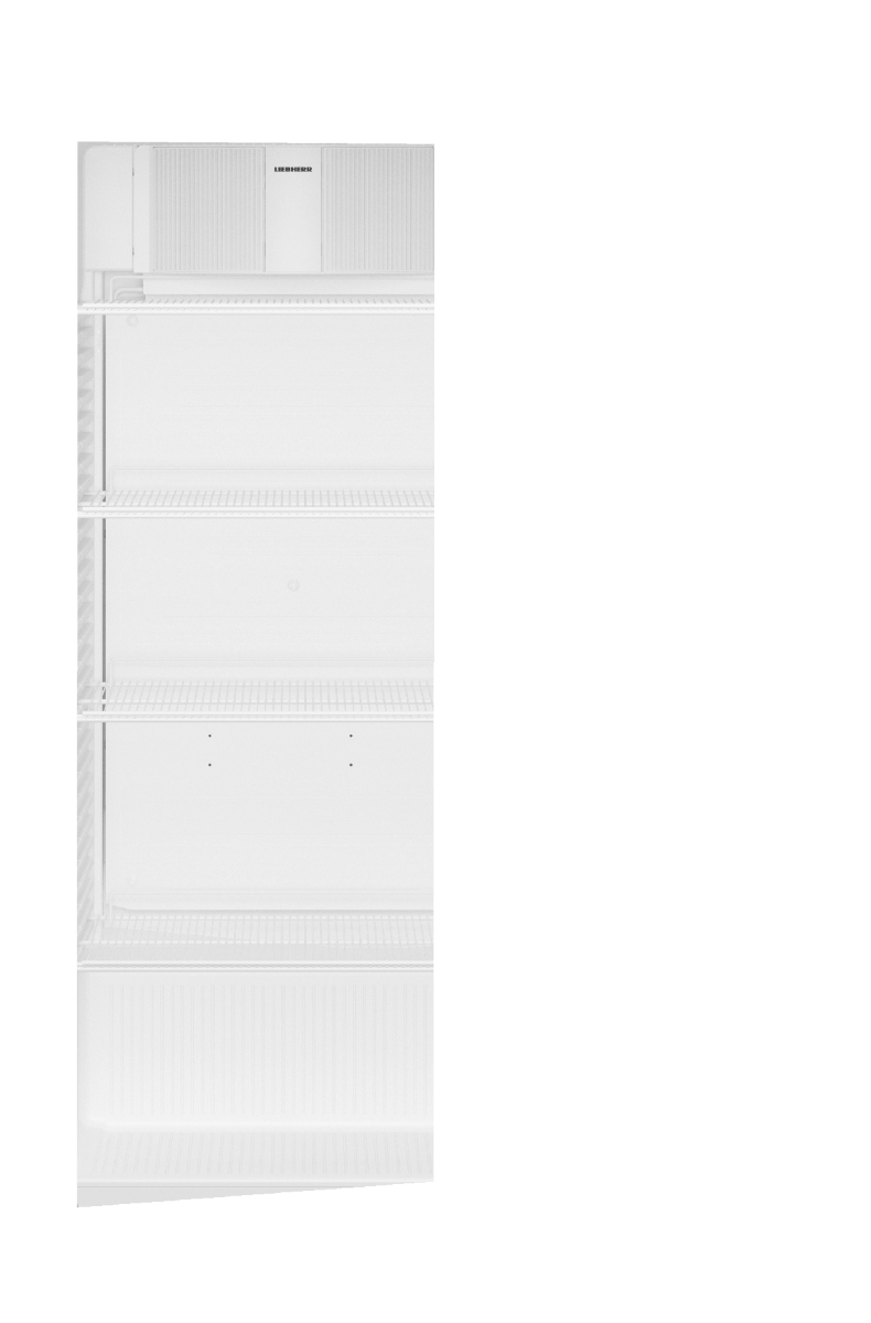 Liebherr MRFvc 5501 Single Door Upright Refrigerator, 544L, Forced-Air Cooling, Self-Closing Door, White
