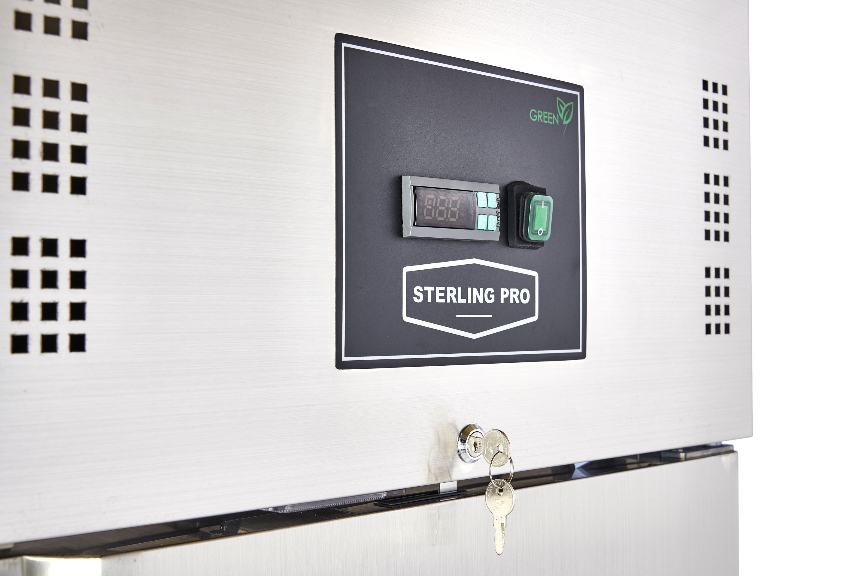 Sterling Pro Cobus SPF160NV 600L Single Door Ventilated Gastronorm Freezer – Stainless Steel, Automatic Defrost
