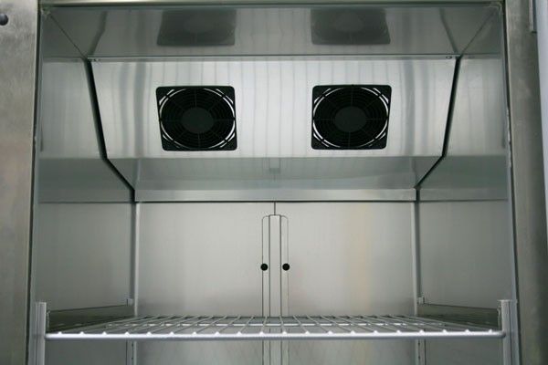Foster Xtra XR1300L Double Door Cabinet Freezer, 1300L, Stainless Steel, Automatic Defrost, Digital Temperature Display